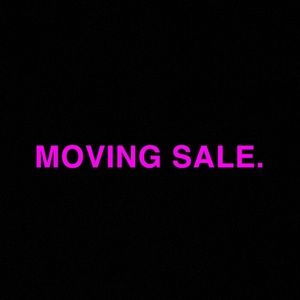 MOVING SALE